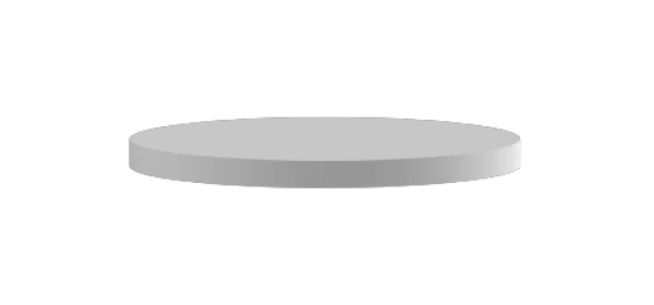 Standard disk gasket design.