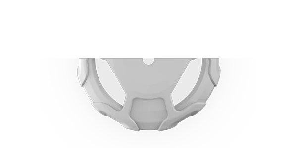 Solid-profile design. Bold geometry.